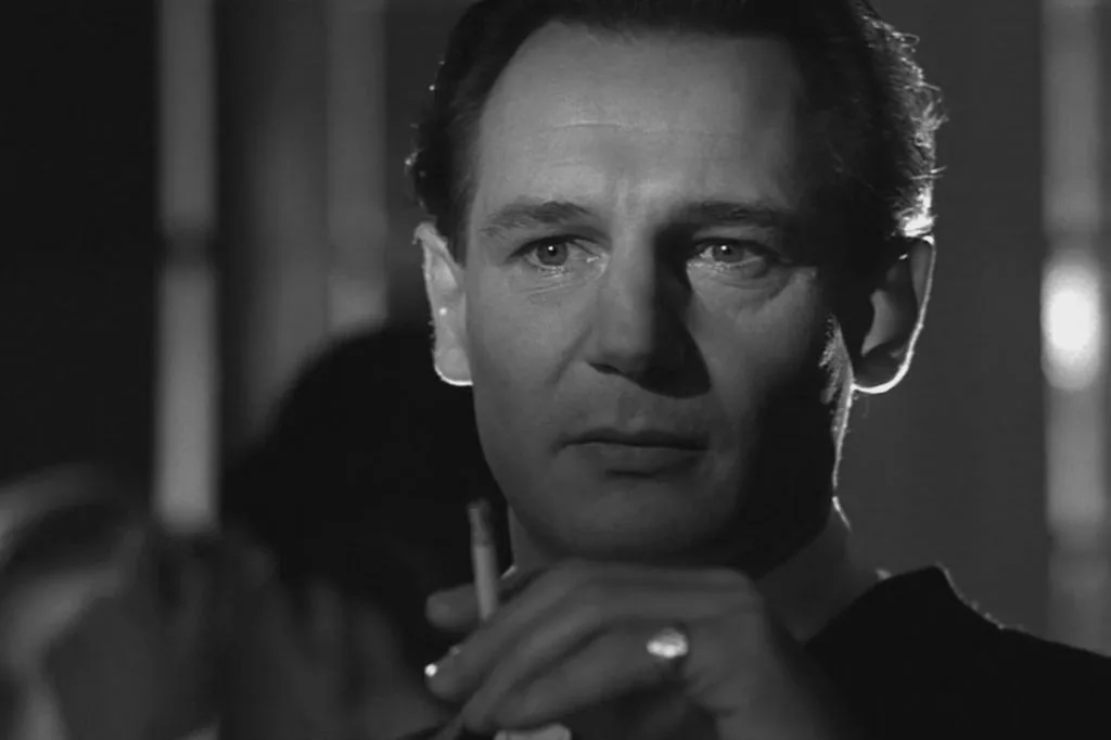 Neeson in Schindler's List.